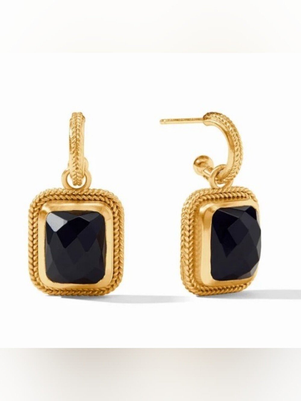 NWT Julie Vos 24K Gold Plated Earrings